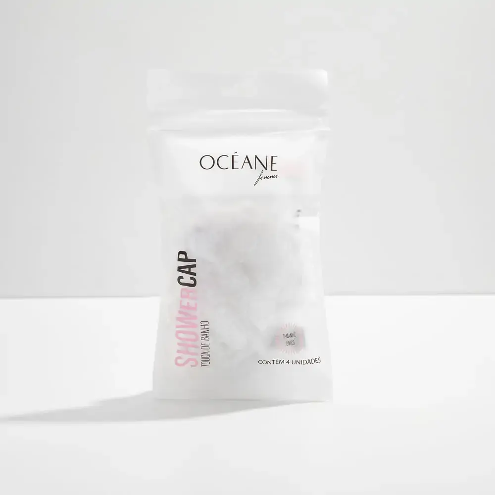 Shower Cap Touca Branca Oceane