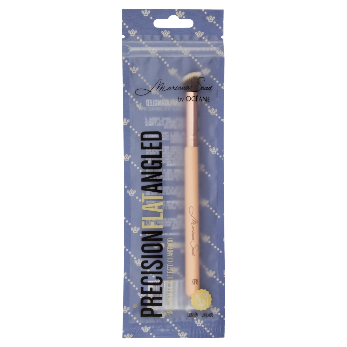 Pincel Precision Flat Angled Océane Mariana Saad