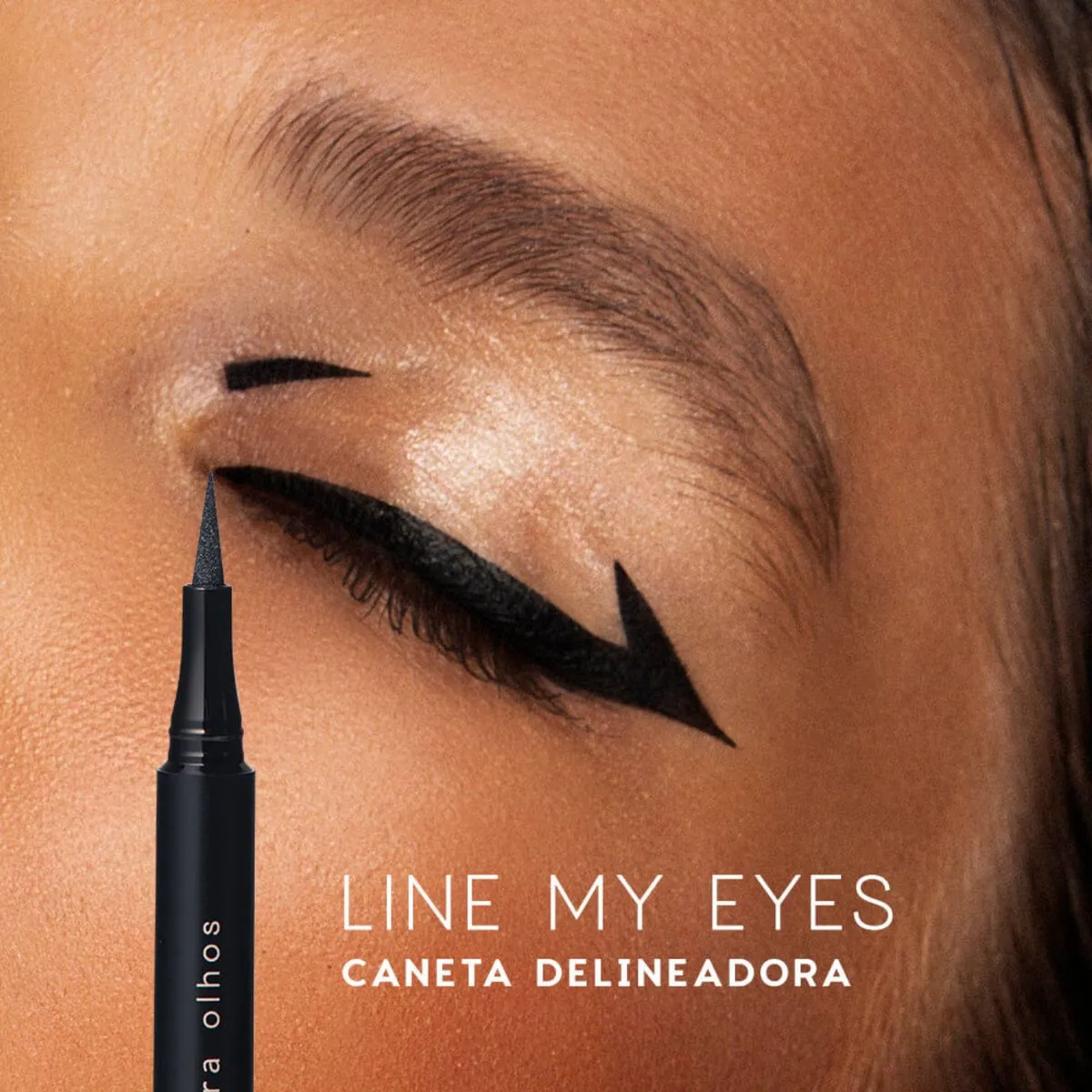 Caneta Delineadora Edition Preto 1 2, U