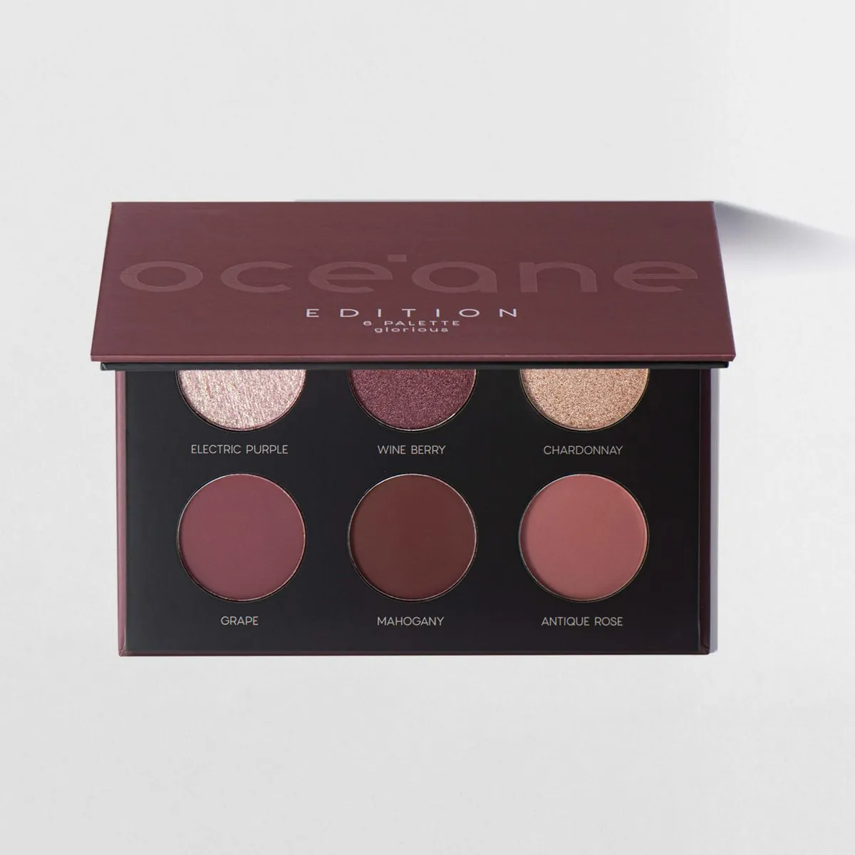 Paleta De Sombras 6 Palette Edition Glorious:transparent:unico
