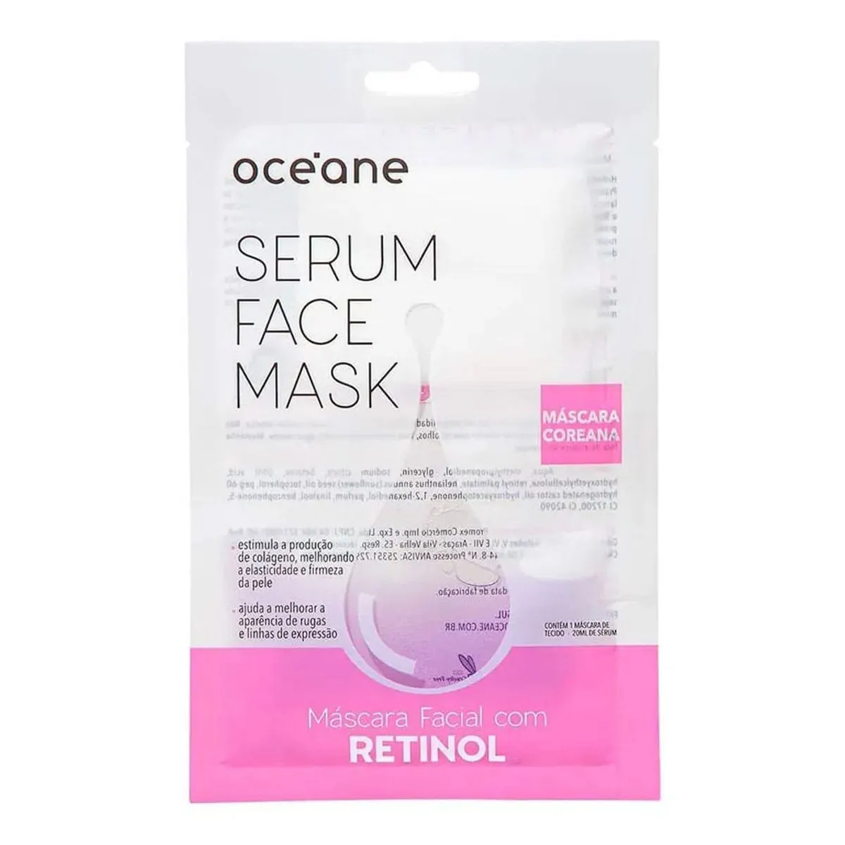 Máscara Facial Retinol Océane