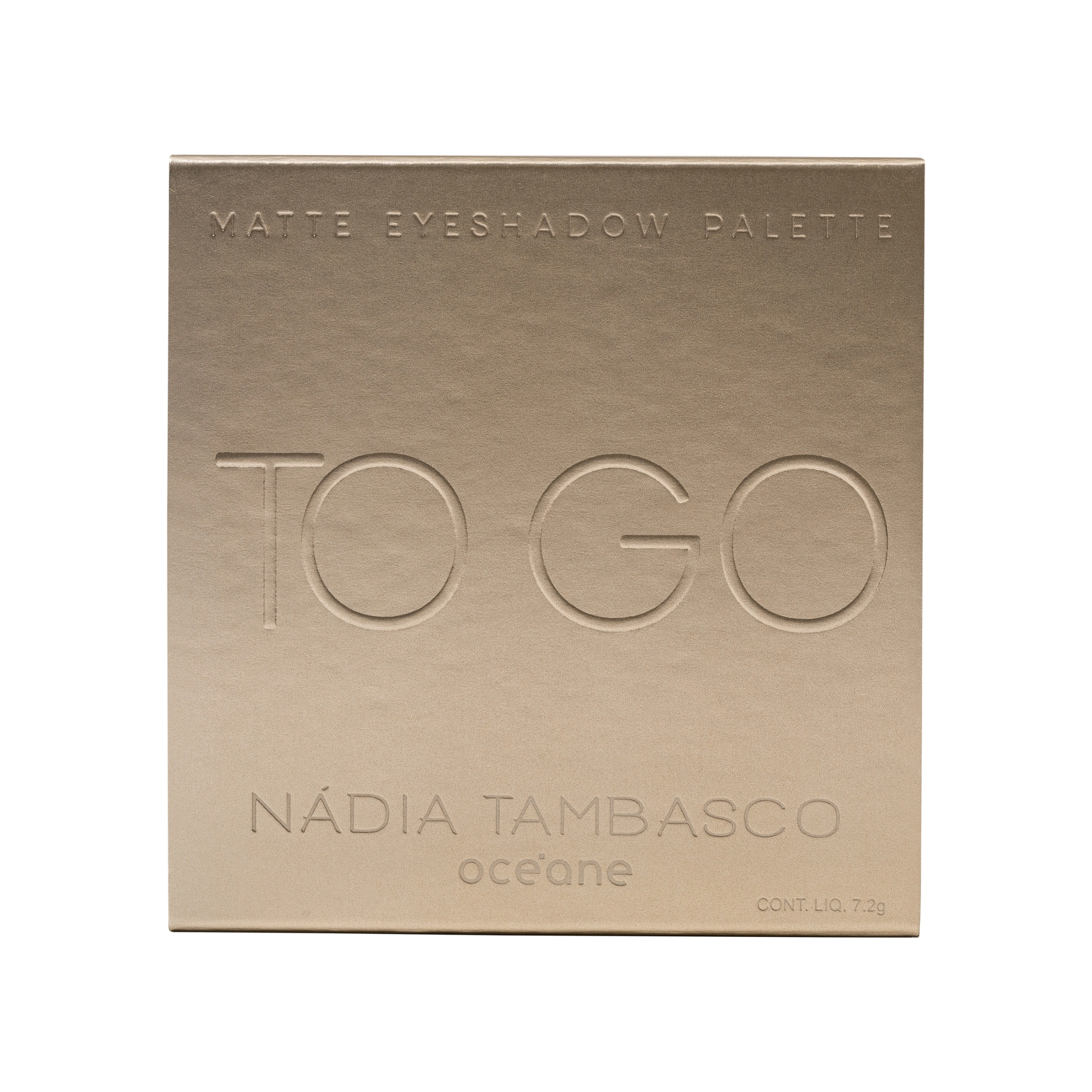 Paleta De Sombras Matte Matte To Go Océane 7,2g