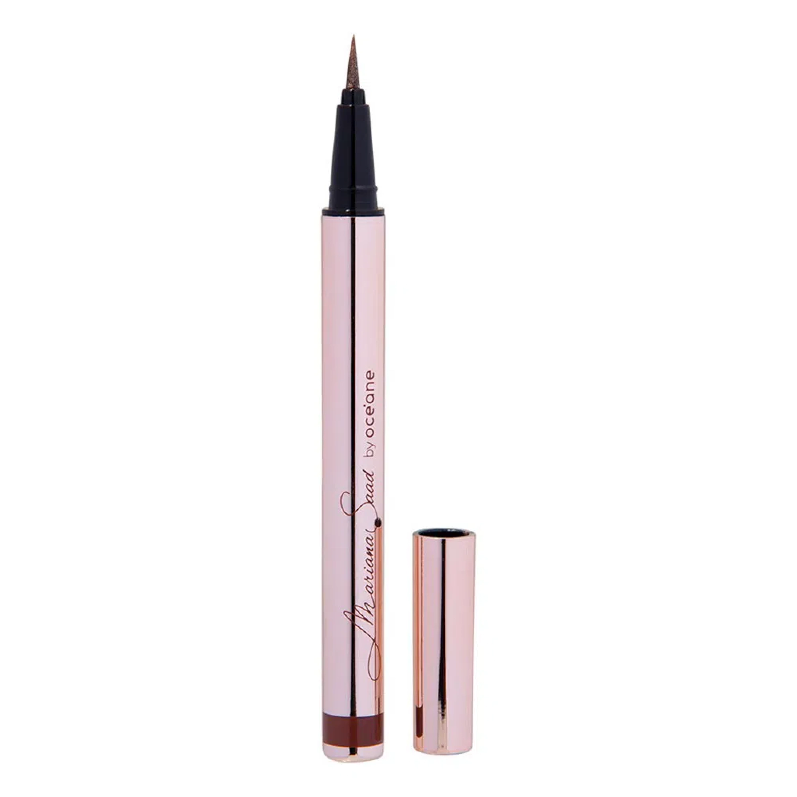 Caneta Delineadora Marrom Eyeliner Real Brown Mariana Saad By Océane 1,8g