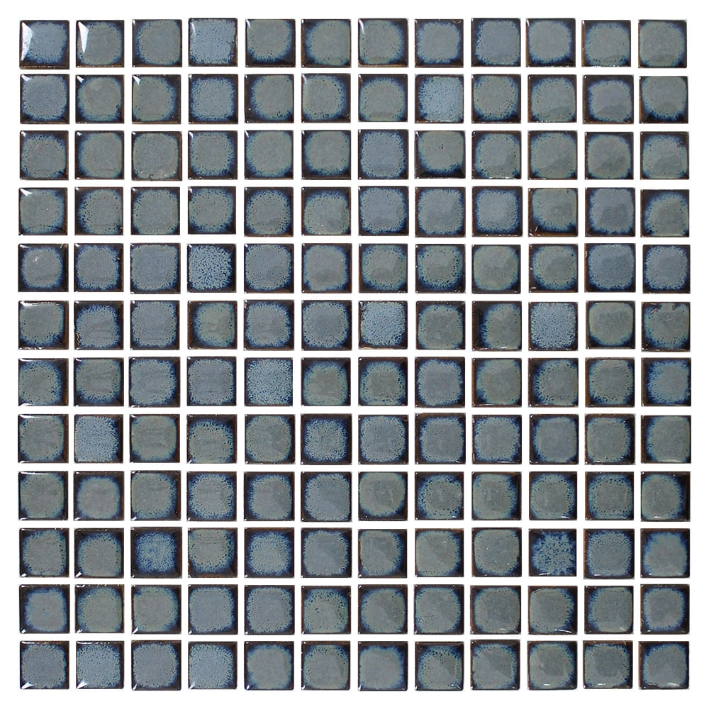Pastilha Cerâmica Nefertiti Cobalto 2x2 Placa 30x30cm - 1012020008