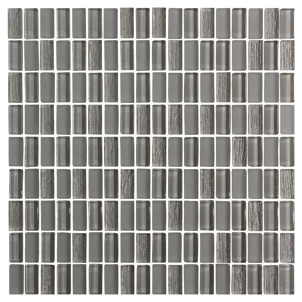 Pastilha De Vidro Luce Beige 3x1,5 Placa 30x30cm - 1313120005