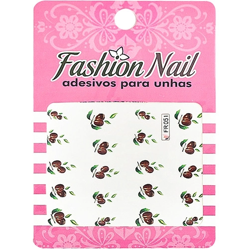 Adesivo Para Unhas Fashion Nail Fr 051 Fruta