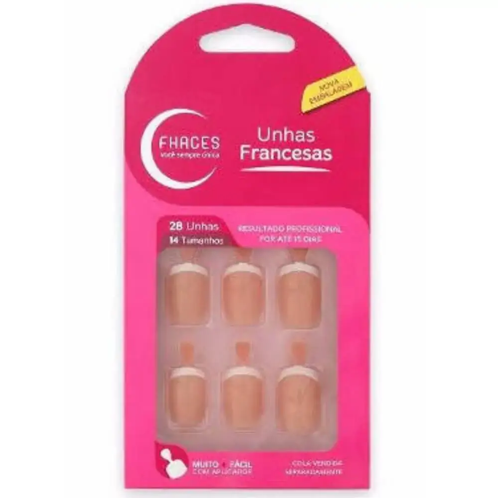 Unha Postica Fhaces Francesas Salmao 28un