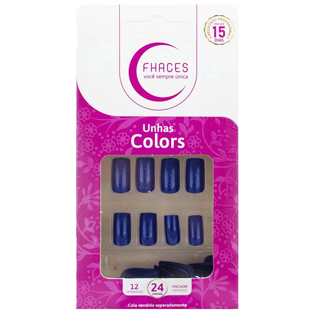 Unha Postica Fhaces Jeans Colors 28un