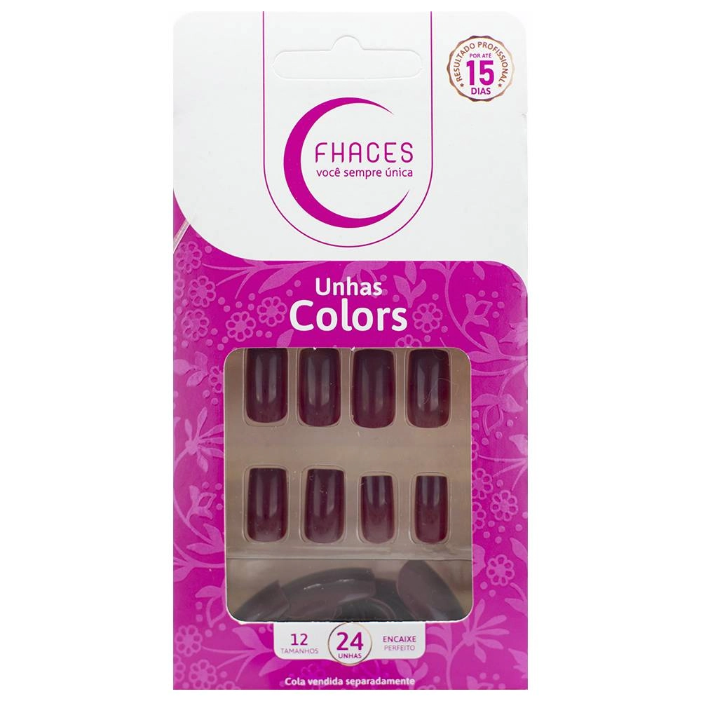 Unha Postica Fhaces Maçã Do Amor Colors 28un