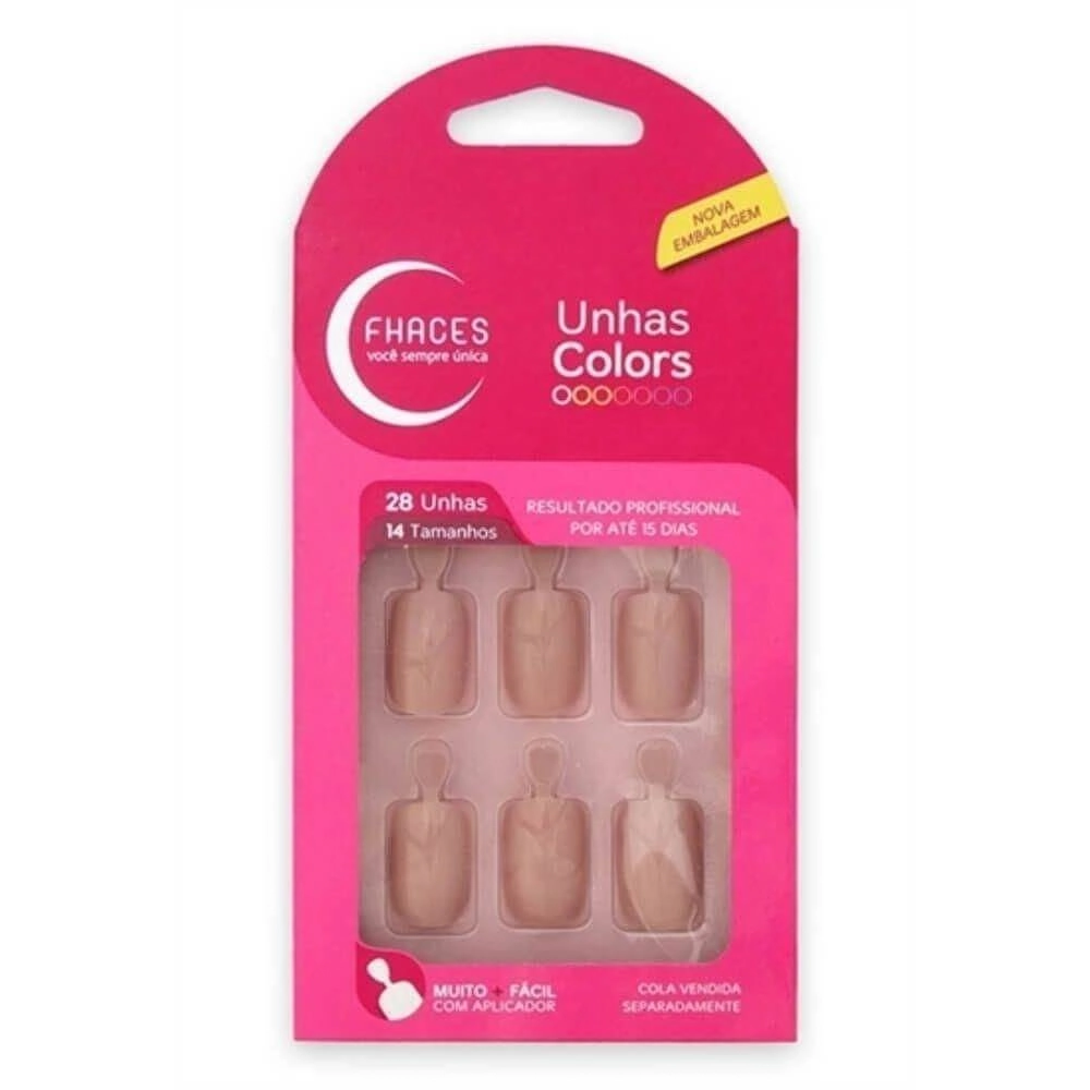 Unhas Fhaces Colors Nude C/28