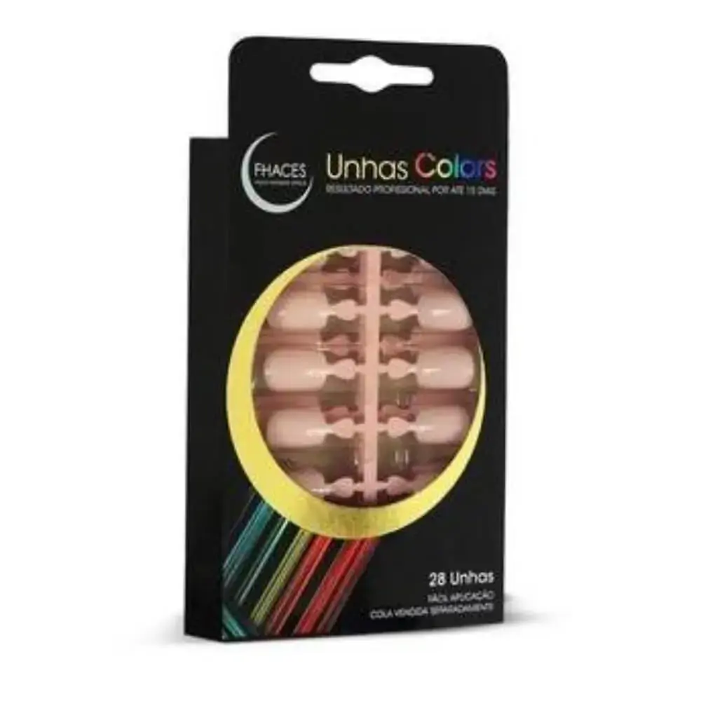Unha Postica Fhaces Colors Lady Rose 1un