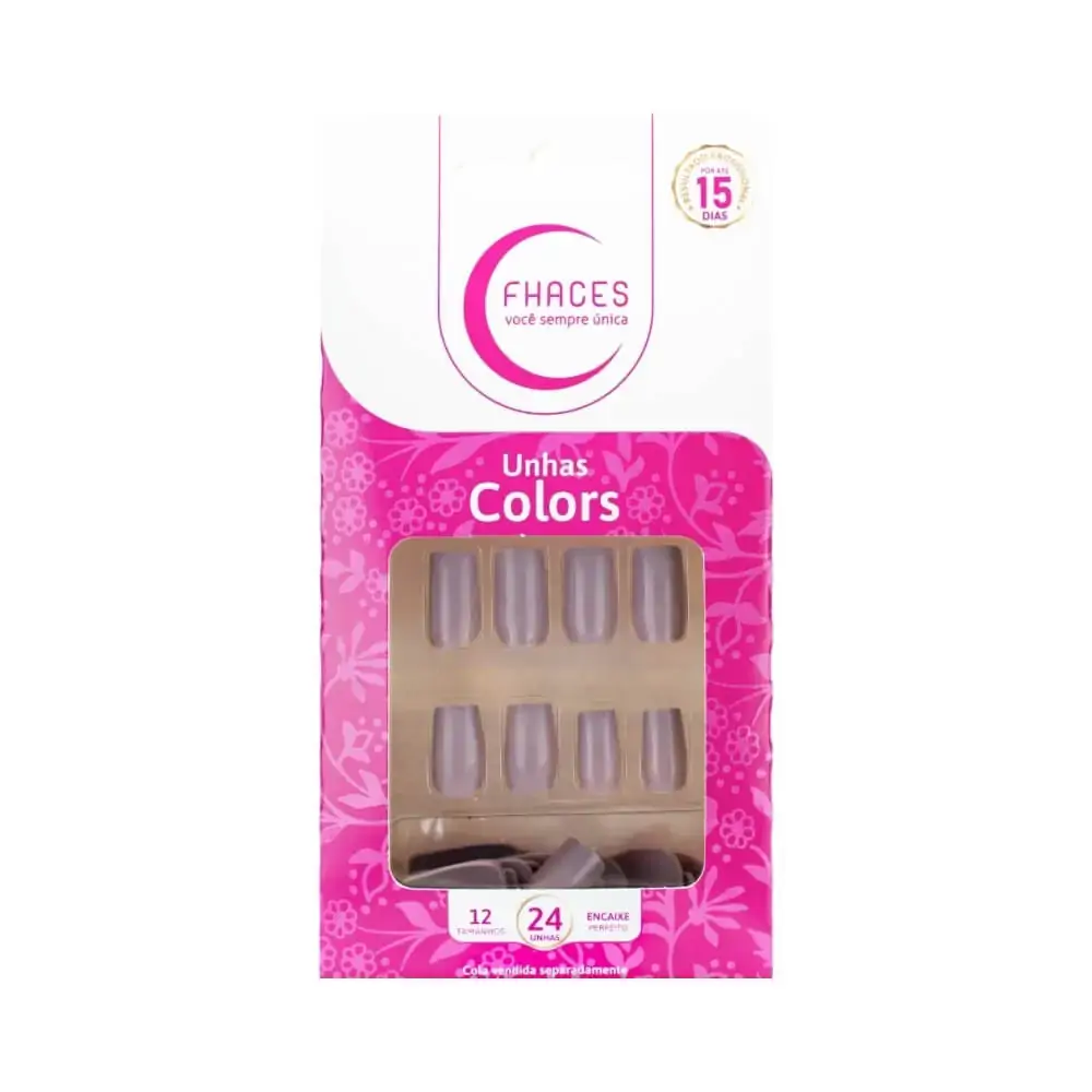 Unhas Fhaces Colors Place Nude C24