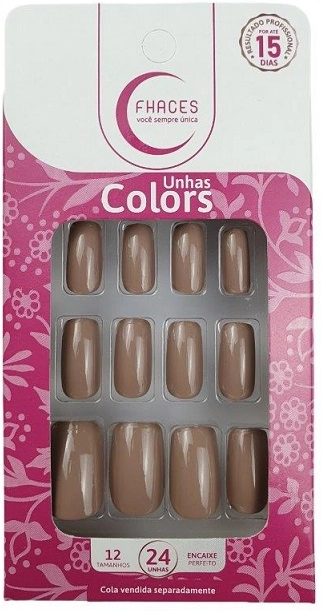 Unhas Fhaces Colors C/24 Sutil