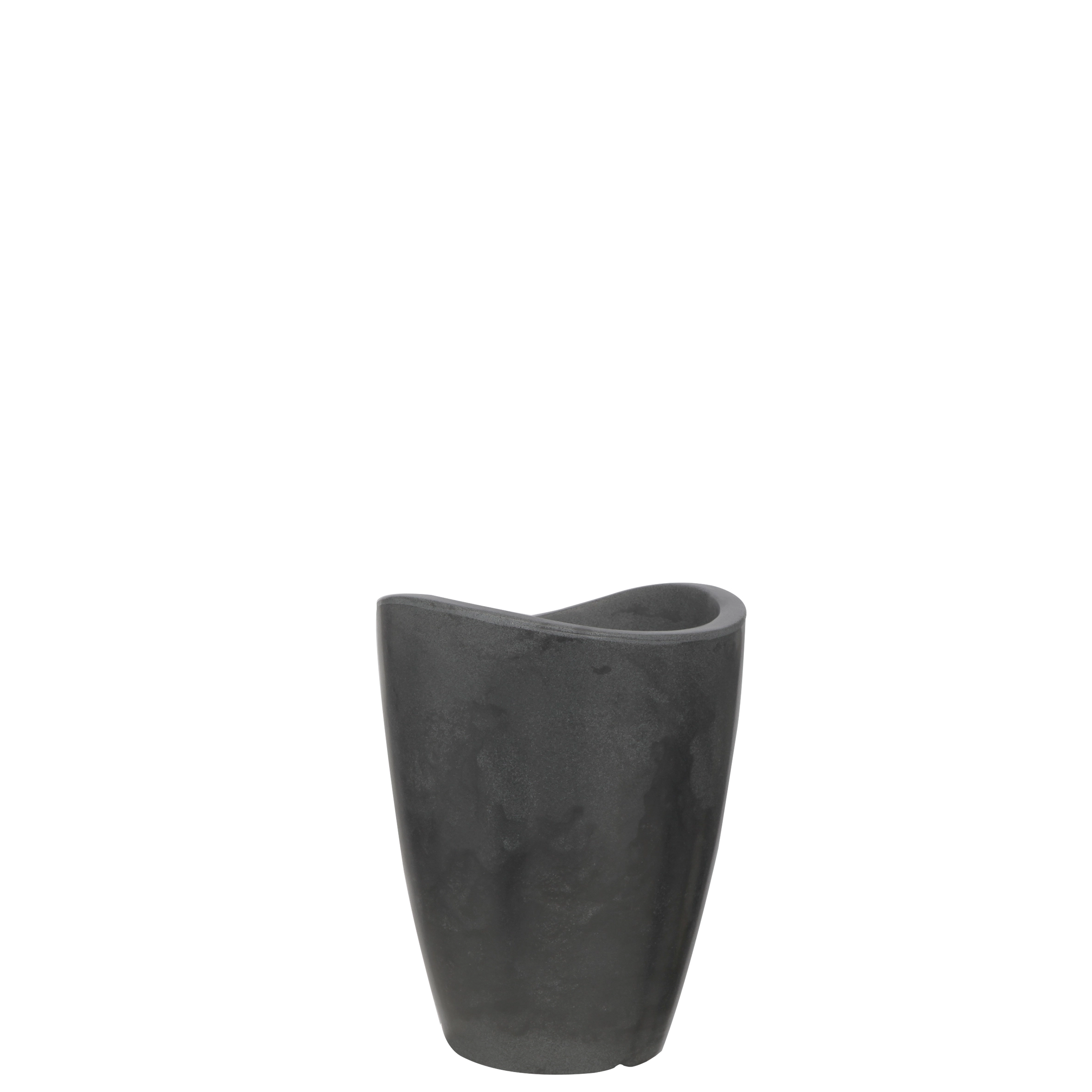 Vaso Copacabana 25x32cm Antique Preto R.0380.025.032.18 Vasart
