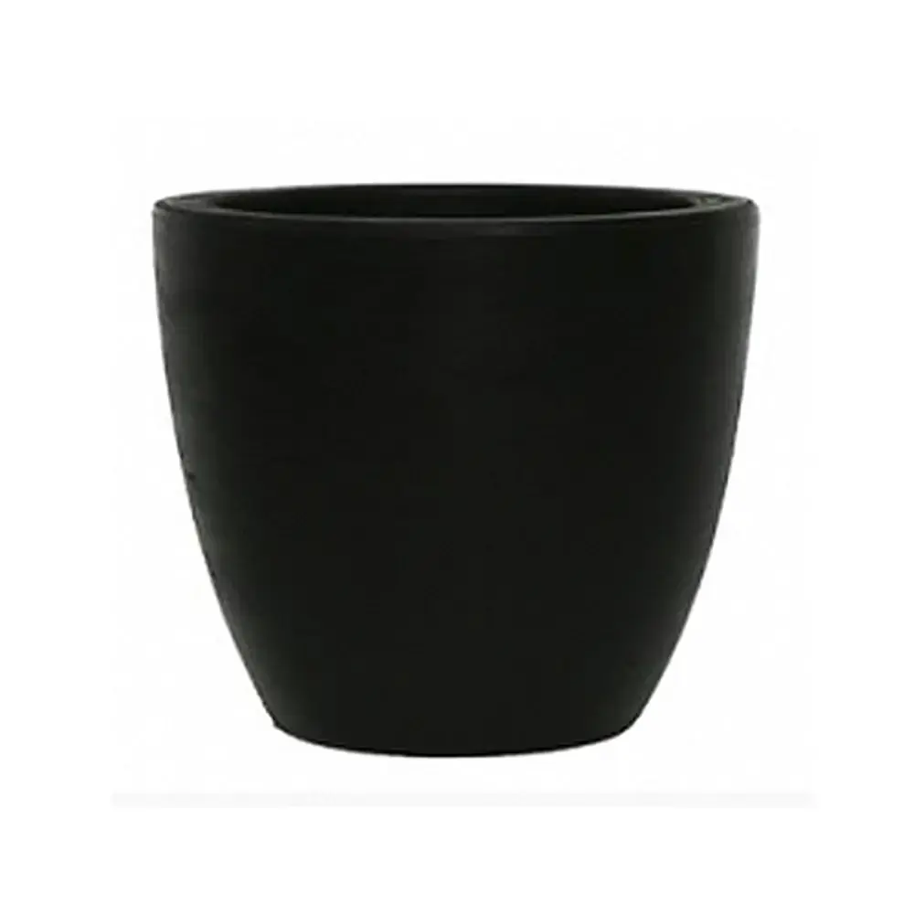 Vaso Malta Redondo 24x20cm Preto R.0154.024.020.07 Vasart