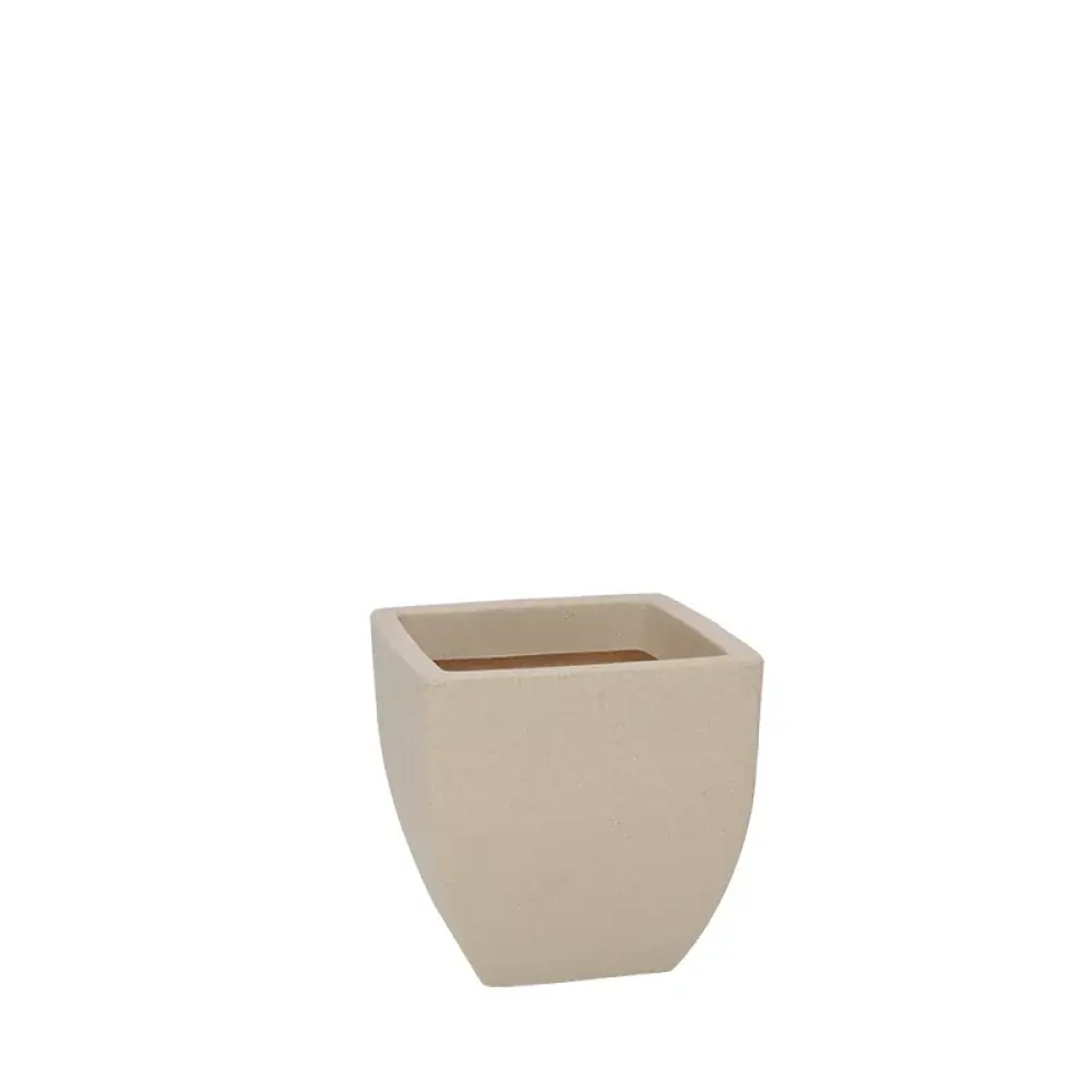 Vaso Malta Trapézio 30x30cm Granito Areia