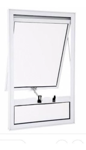 Janela Maxim Ar De Alumínio 01 Seção Classic Branca - 100x60