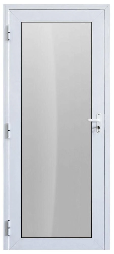 Porta De Alumínio America Vidro Liso Lambril Maxx D- 230x110
