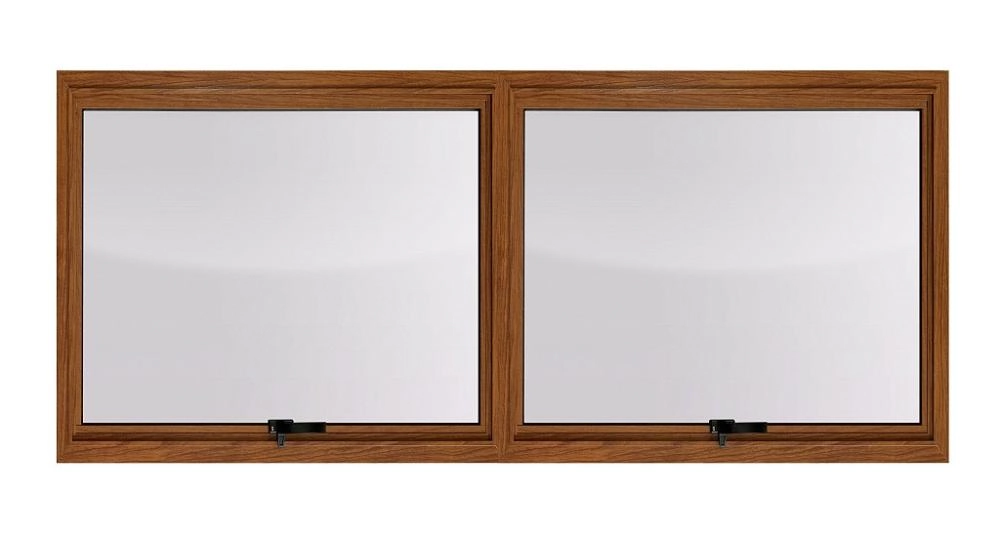 Maxim Ar 2 Seções Em Alumínio Premium Madeiro - 60x150