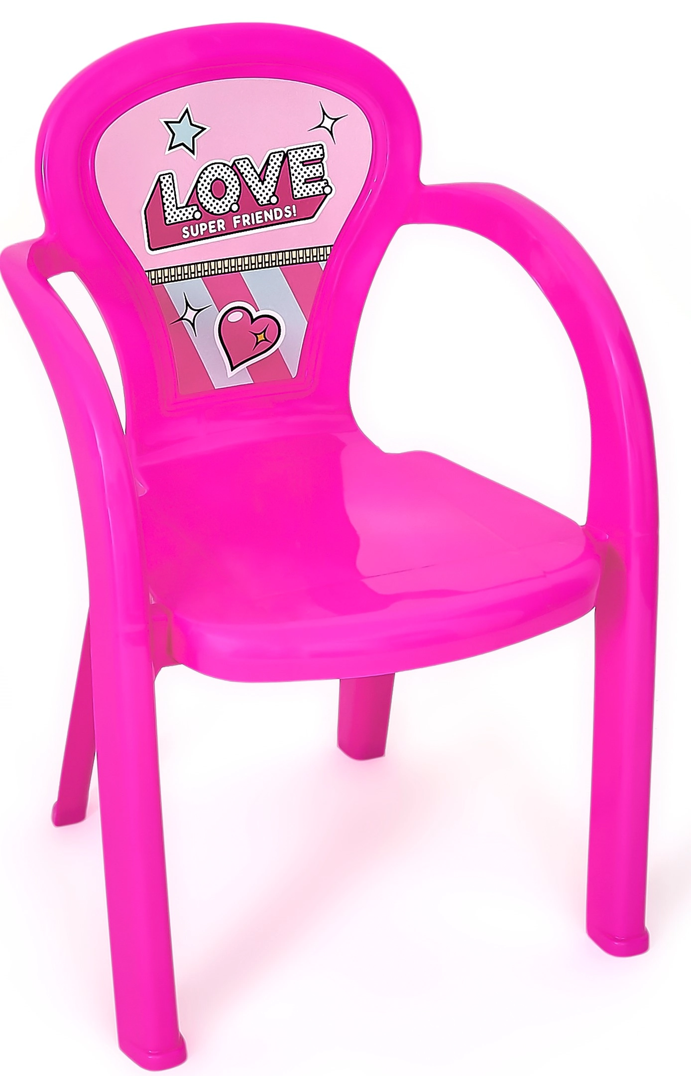 Cadeira Infantil Decorada Love Ref 471