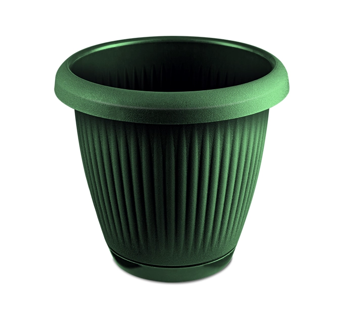 Vaso Redondo C/ Prato Usual 19,6l Verde 924
