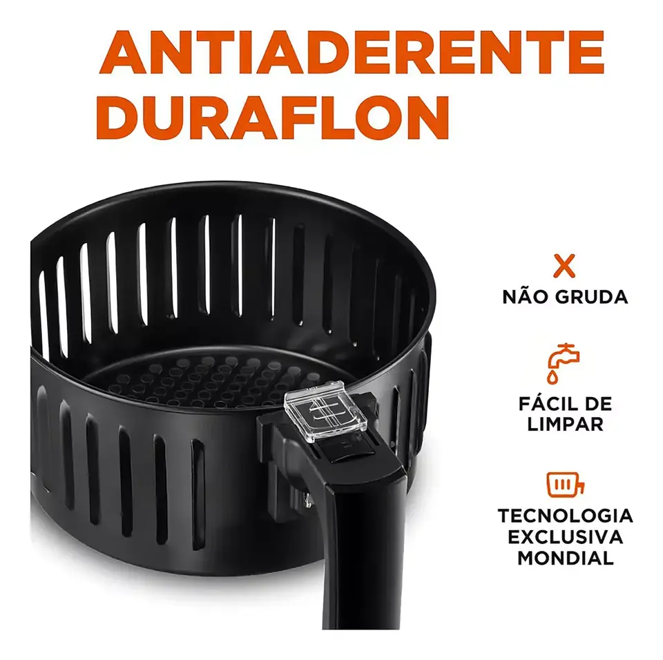 Fritadeira Family 3,5l Af35bf Preto 110v