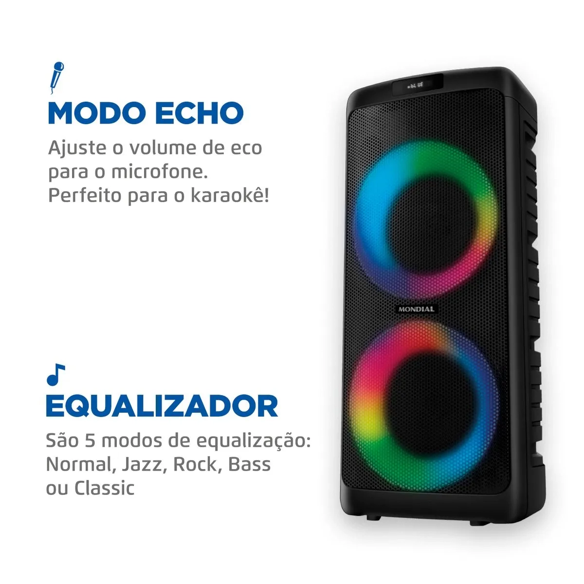 Caixa Ampl. Mondial Pbx600 600w