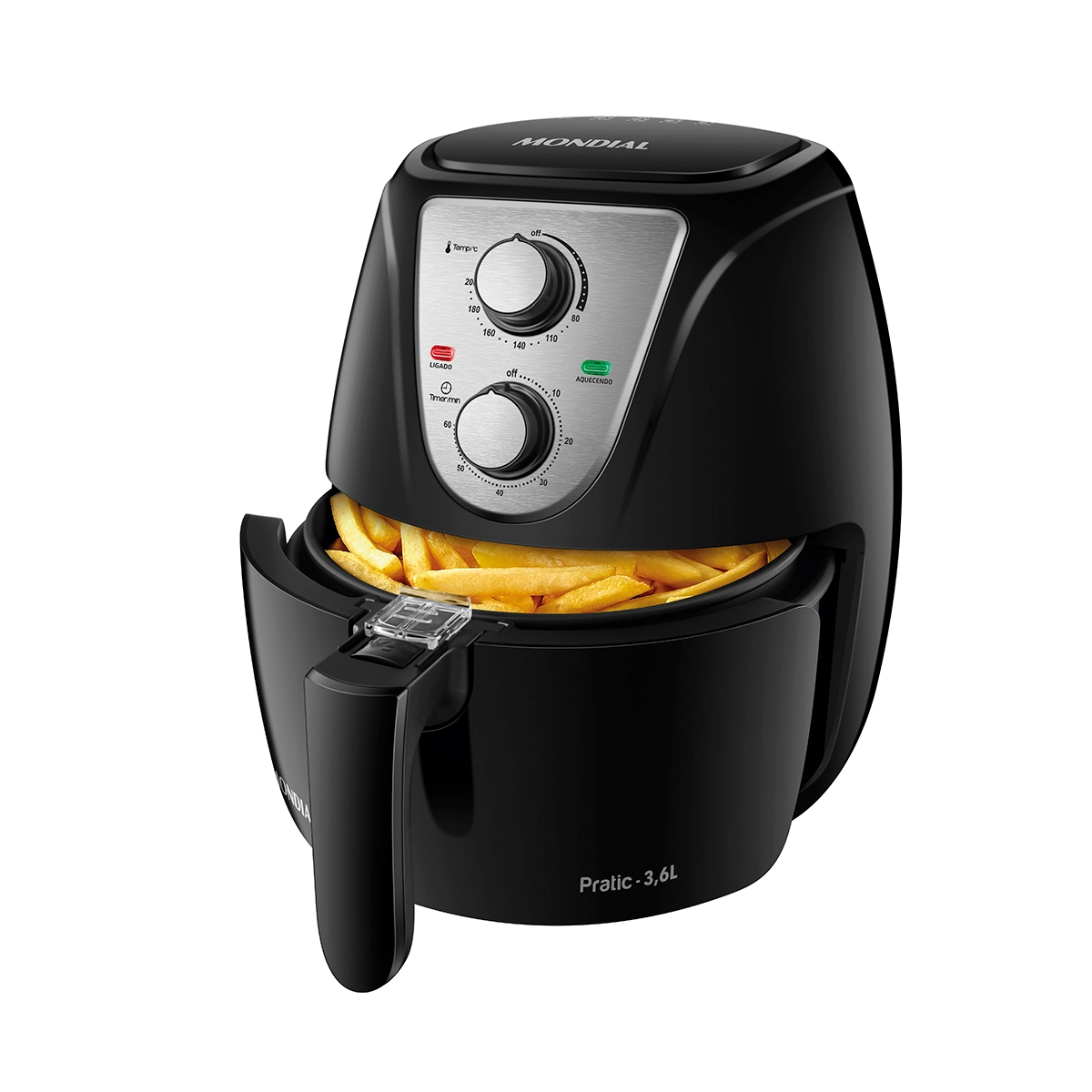 Fritadeira Sem Oleo Mondial 3,6l Pratic 220v