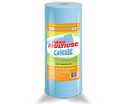 Pano Celeste Multiuso C/50 Azul