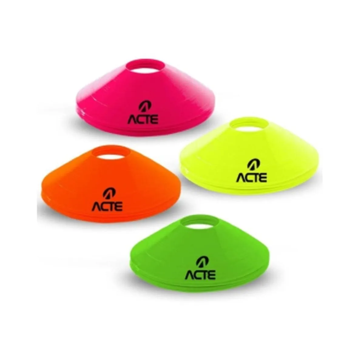 Kit Cone Chapéu Chinês Para Treinamento De Agilidade 04 Und T74 Cone Chines