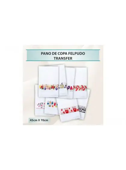 Pano Flabom P/copa Transfer Felp. 45x70 Cm