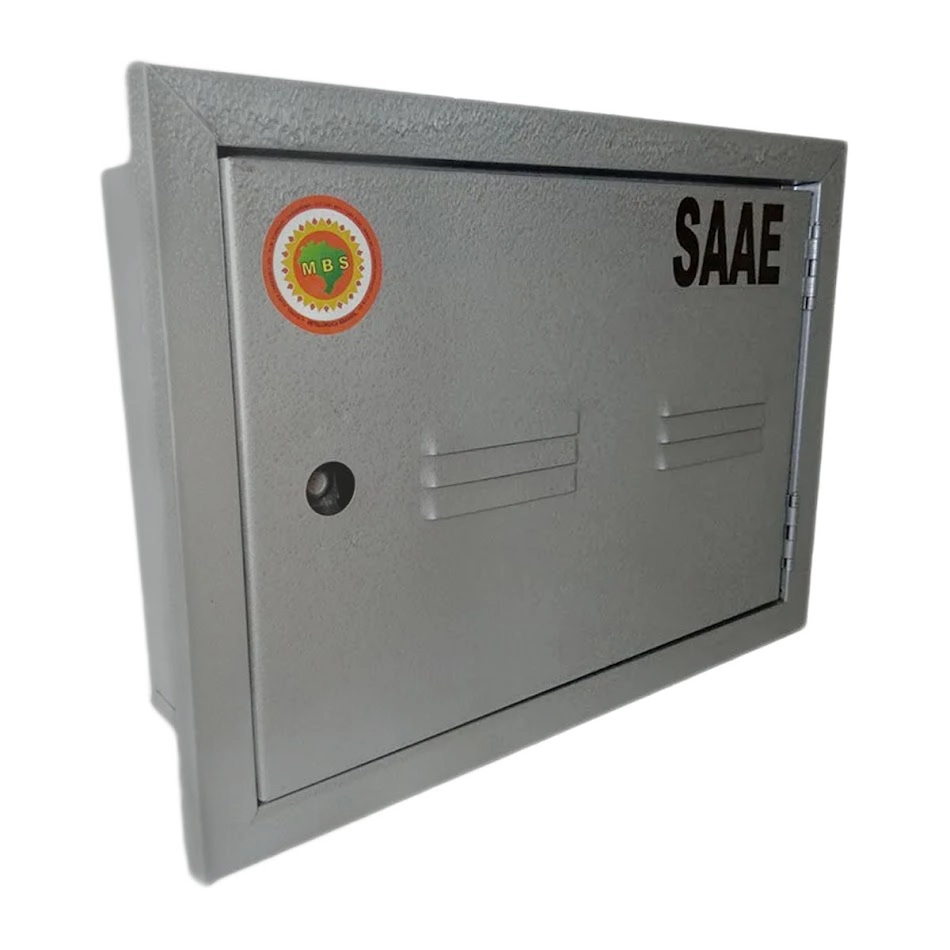 Caixa Proteção Com Porta Fechada Saee 38x27x12cm