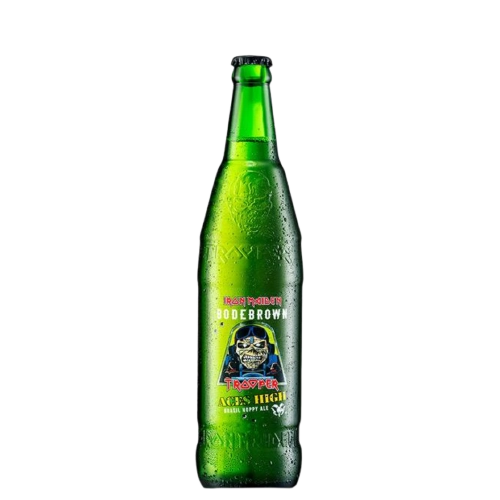 Cerveja Brasil Hoppy Ale Trooper Aces High Iron Maiden Bodebrown Garrafa 600ml