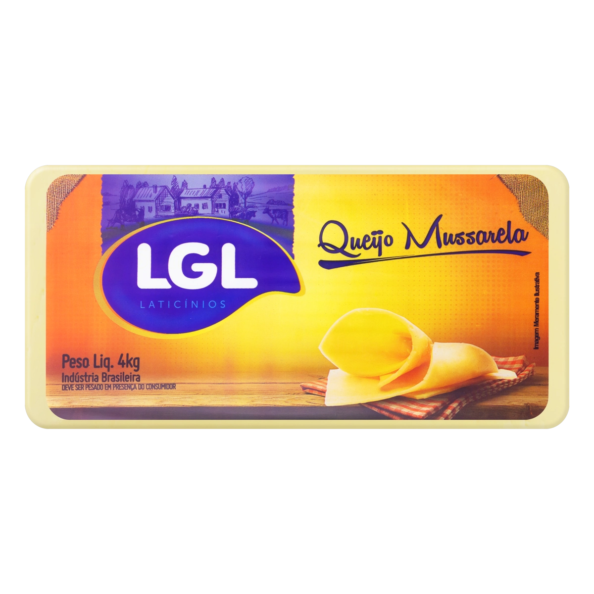 Queijo Mussarela Lgl