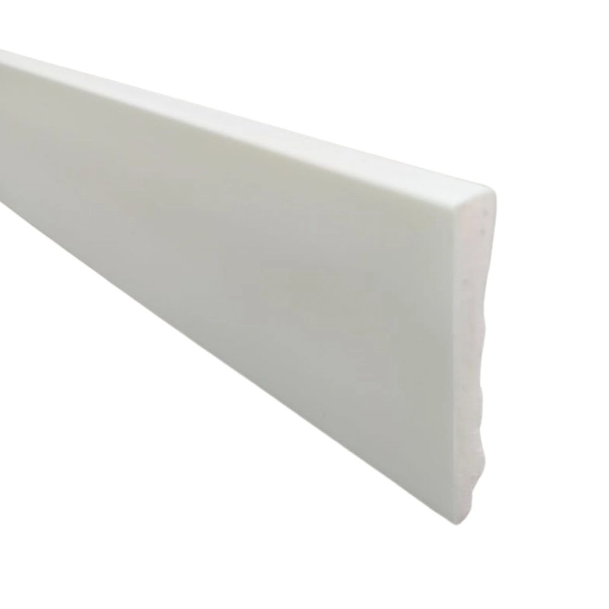 Rodape 07cm Poliestireno Liso Arquitech 50907 Slim - 2,4 Metros