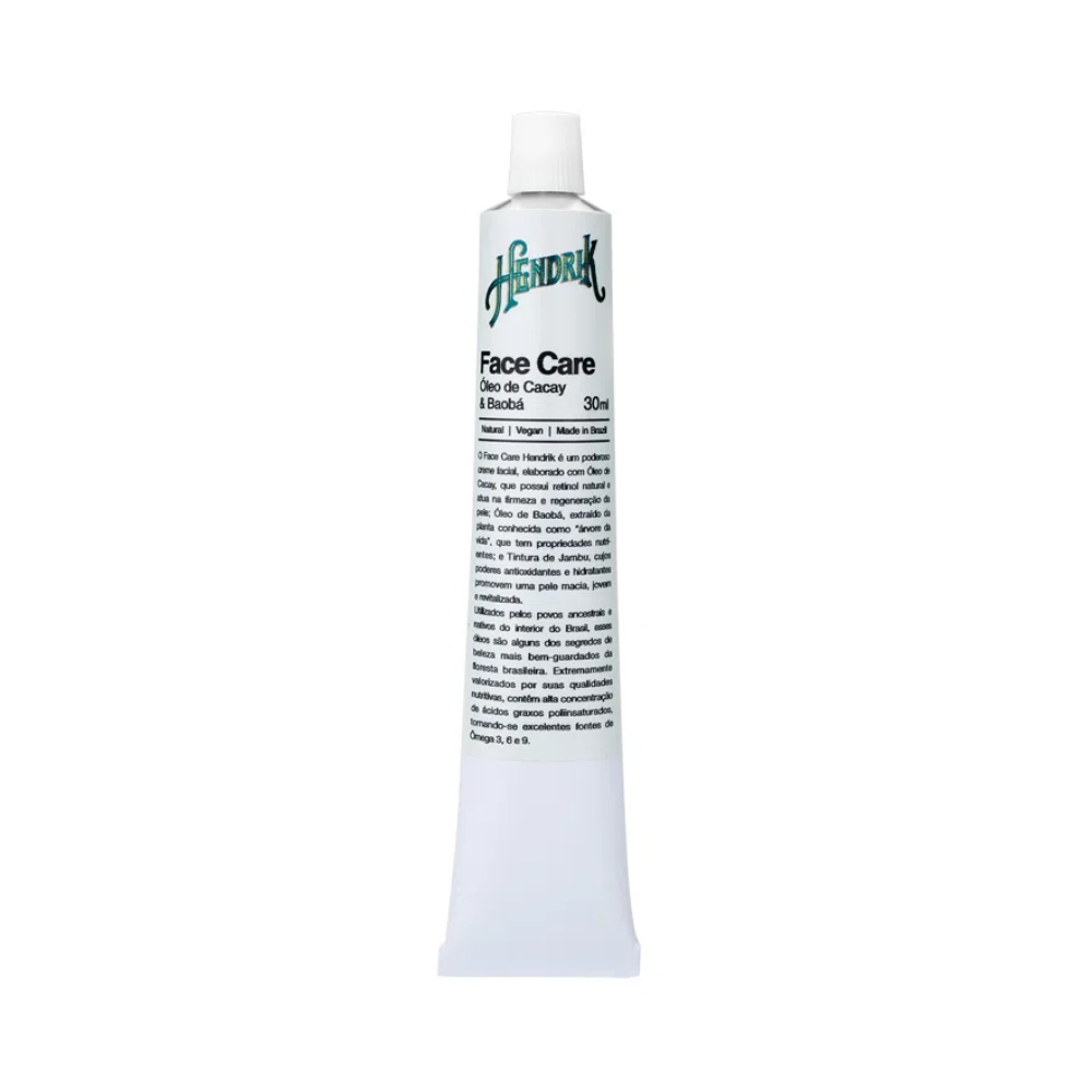 Hidratante Facial Hendrik Face Care Oleo De Cacay Baoba 30ml