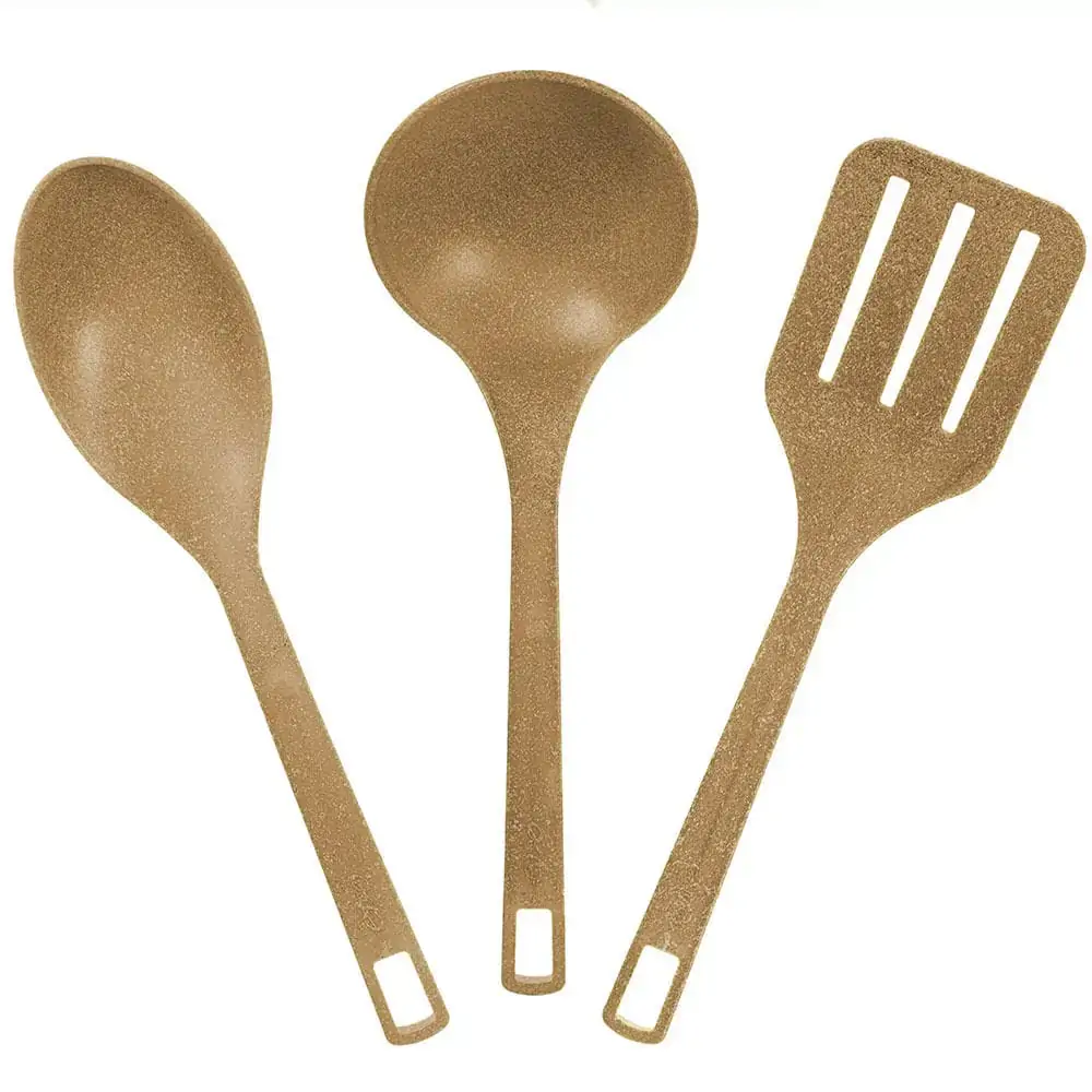 Jogo De Utensilios 3pcs Cerejeira
