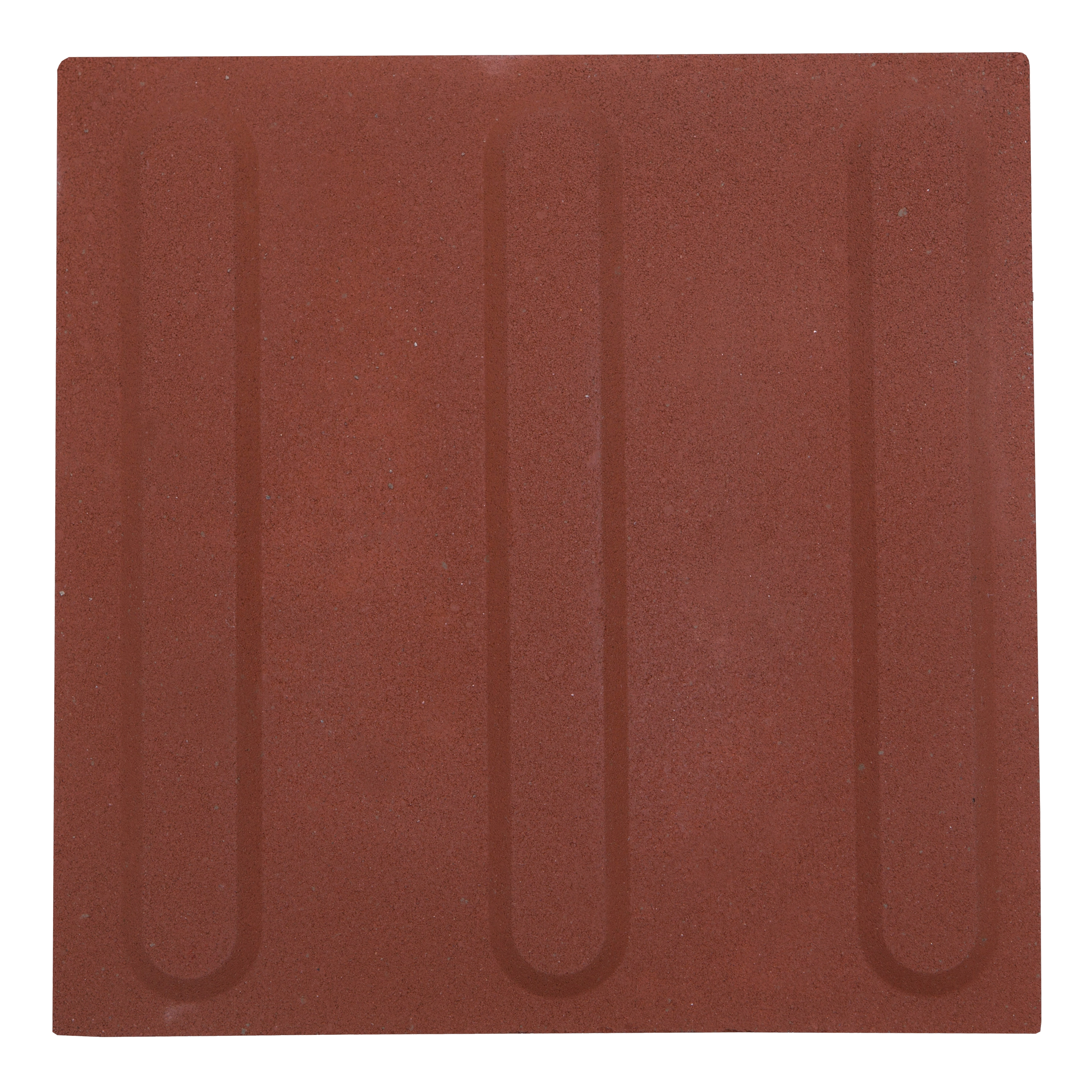 Piso Podotátil Direcional Vermelho 20x20cm Cimartex