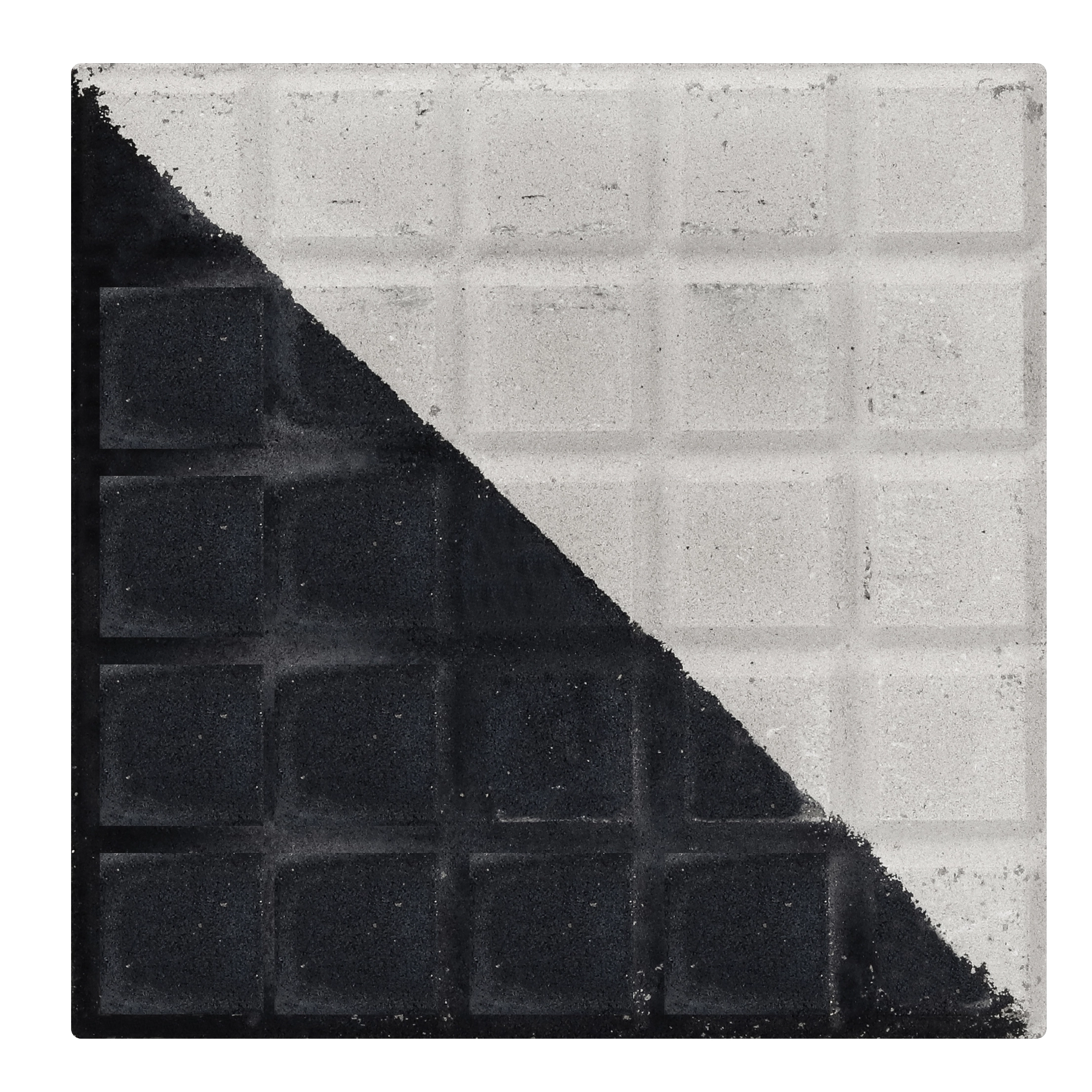 Ladrilho para Calçada Mapa de São Paulo 20x20cm Cimartex