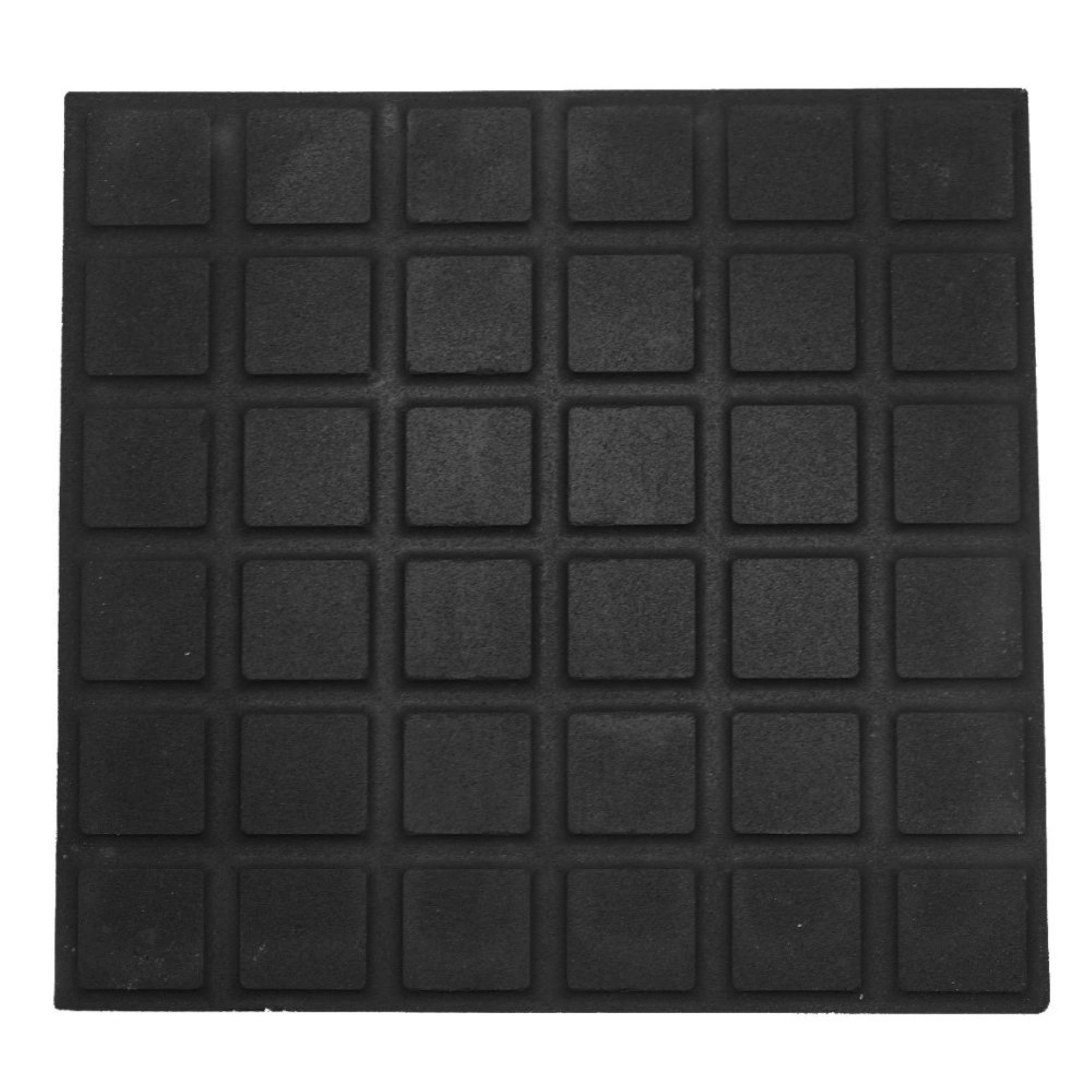 Ladrilho para Calçada 36 Quadros 30,7x30,7x2,1cm Preto Cimartex