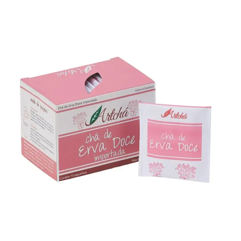 Cha Artcha 27g Erva Doce Import.