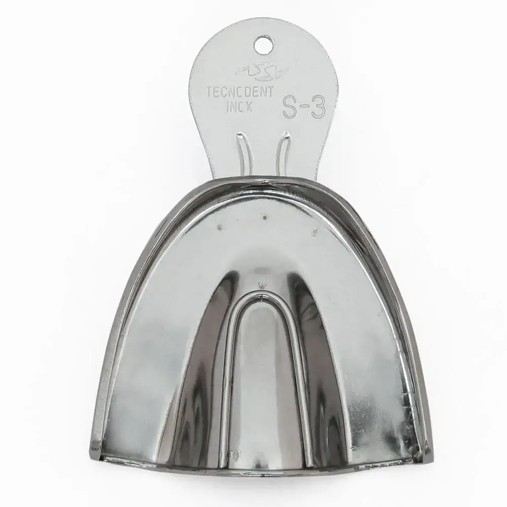 Moldeira Total Lisa Adulto Inox - Tecnodent - 25.5130