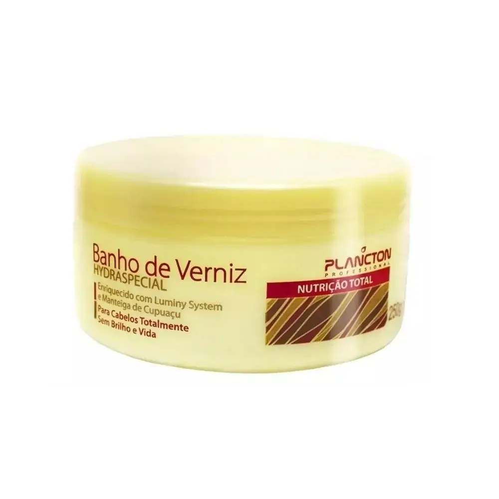 Mascara Plancton Banho De Verniz 250gr