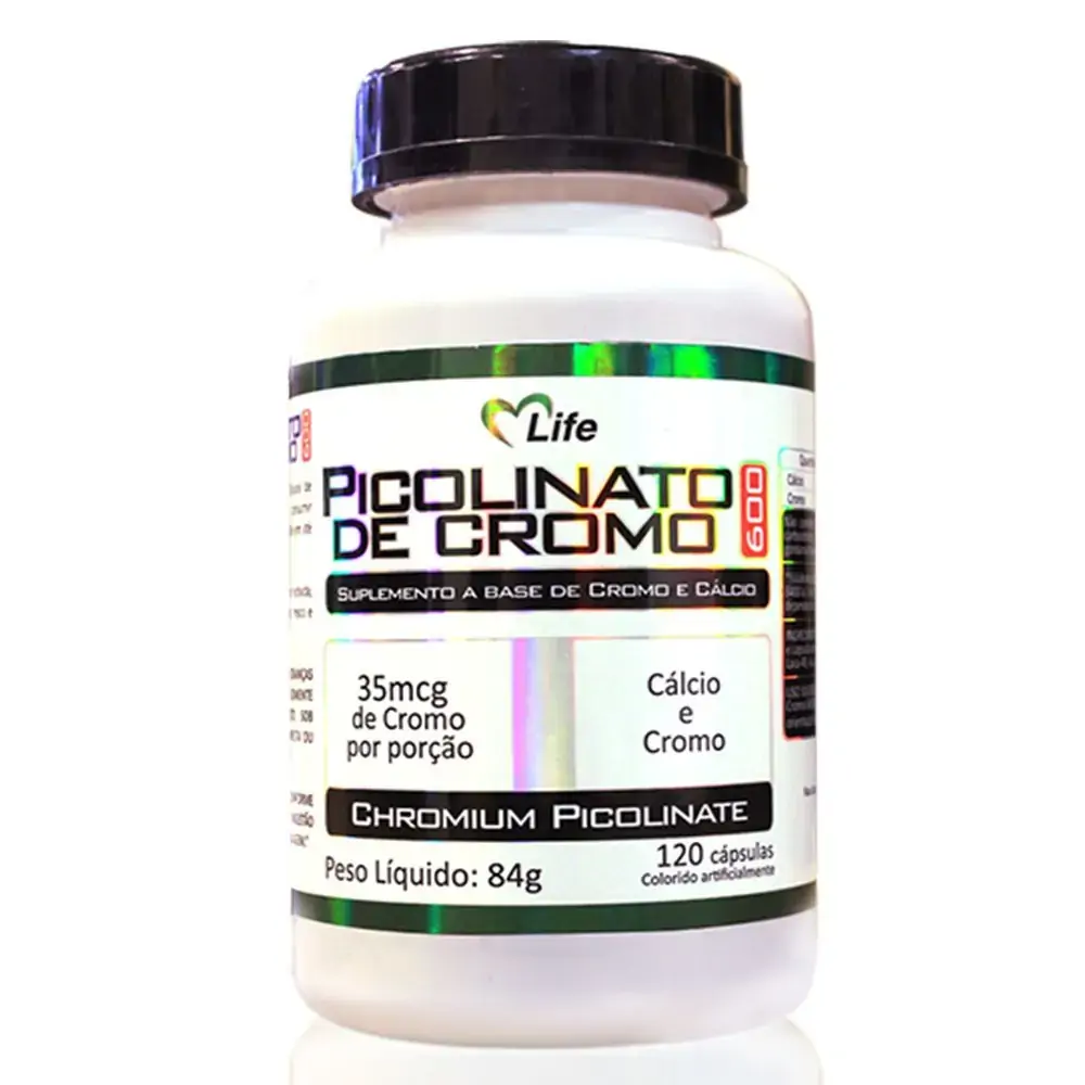 Picolinato De Cromo 120cap Life Way