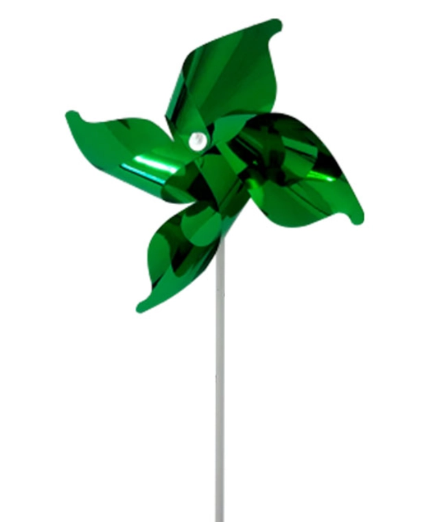 Catavento Metal Verde Grande