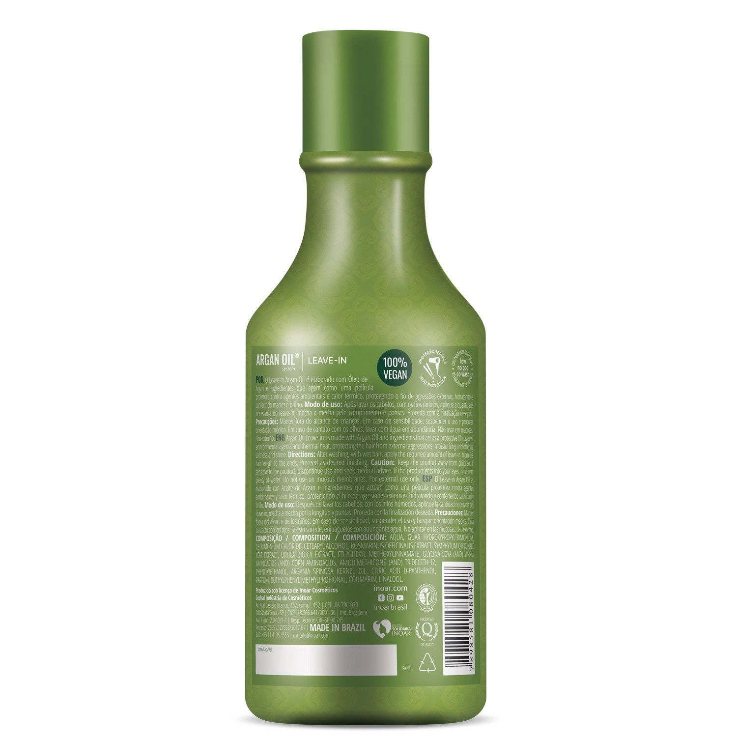 Inoar Home E Care Argan Oil Leave In