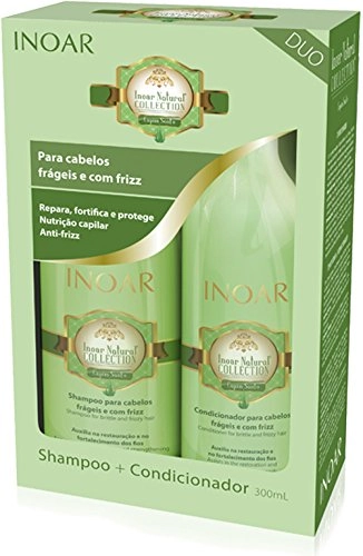 Kit Shampoo Condicionador Inoar Capim Santo