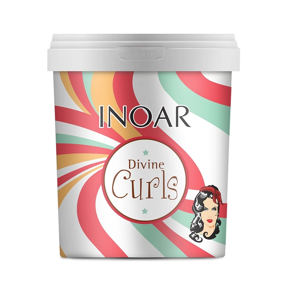 Máscara Divine Curls Inoar Máscara Para Cabelos Cacheados