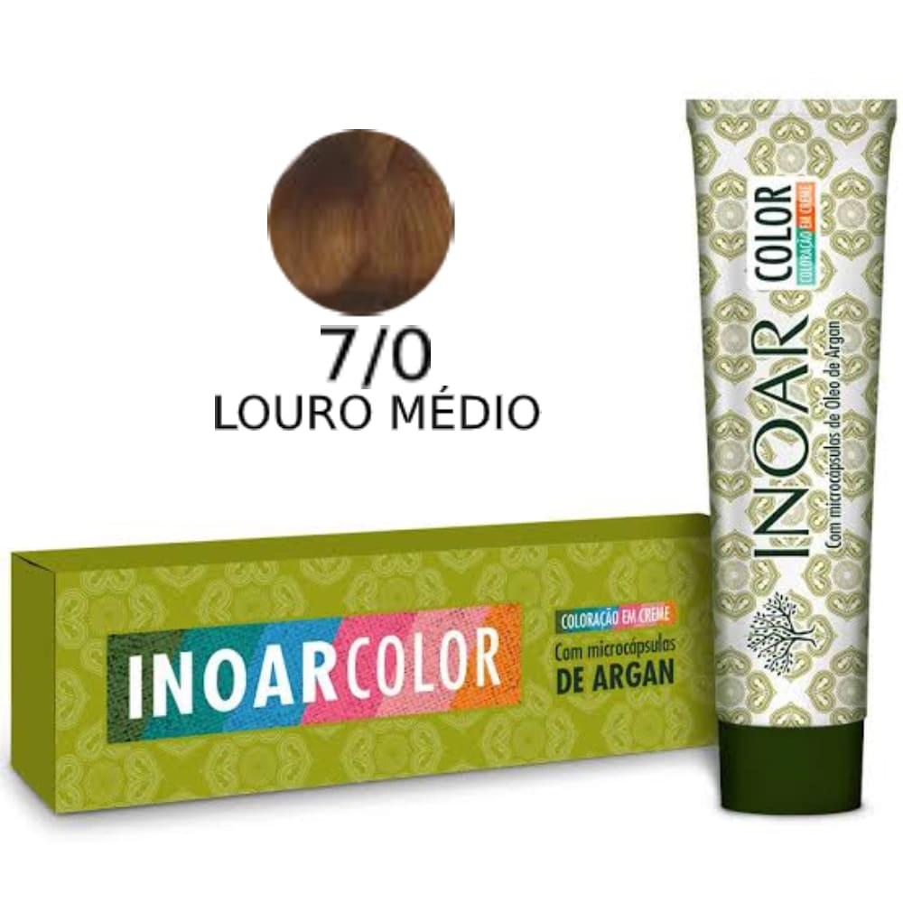 Tint Inoar 7.0 Louro Medio Color System