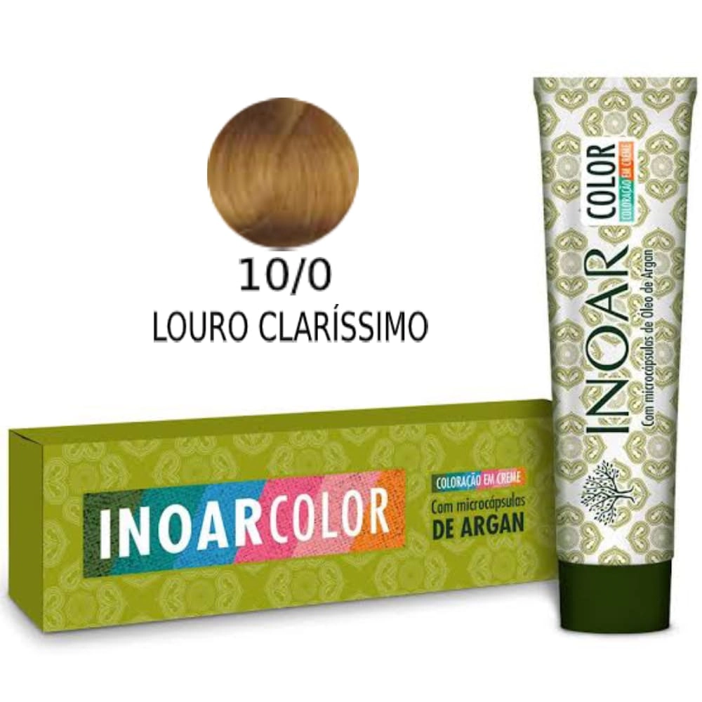 Tintura Inoar Color System Louro Clarissimo 10 50g